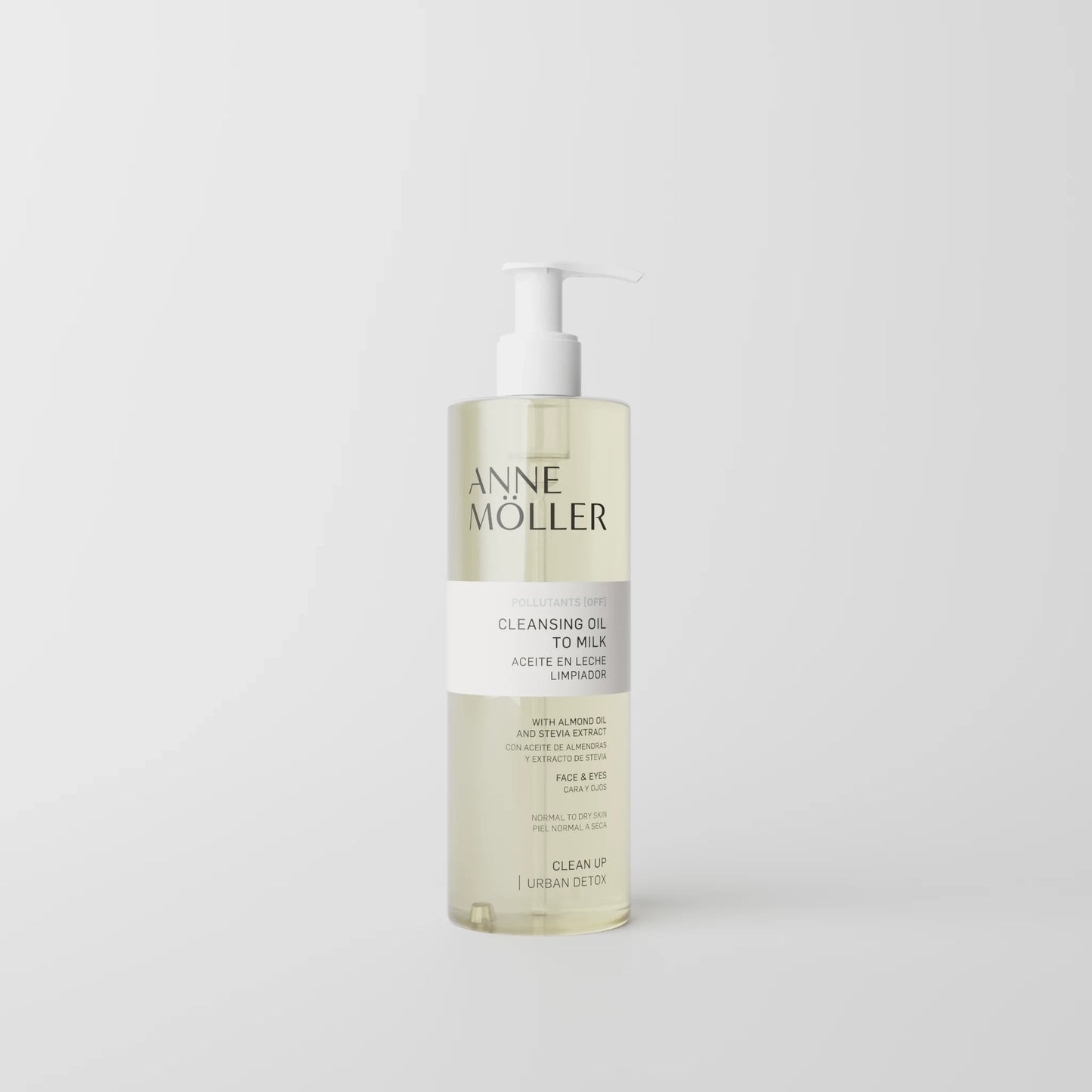 Clean up Cleansing Oil to Milk